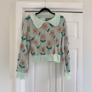 Floral sweater (SO SOFT)